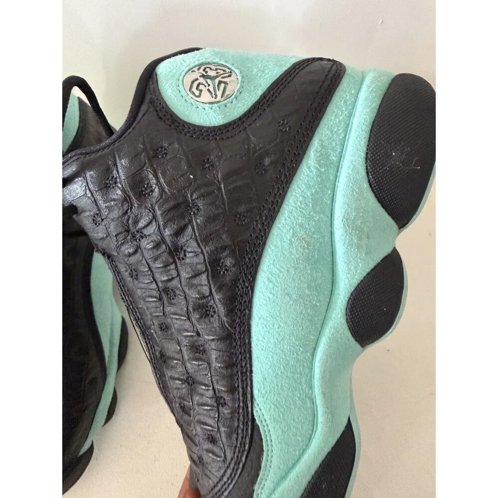 Air Jordan 13 Retro Sneakers Mens Size 8 Island Green Shoes